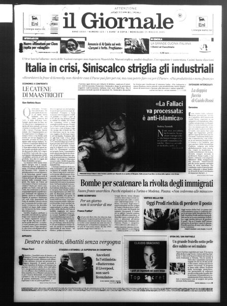 Il giornale : quotidiano del mattino